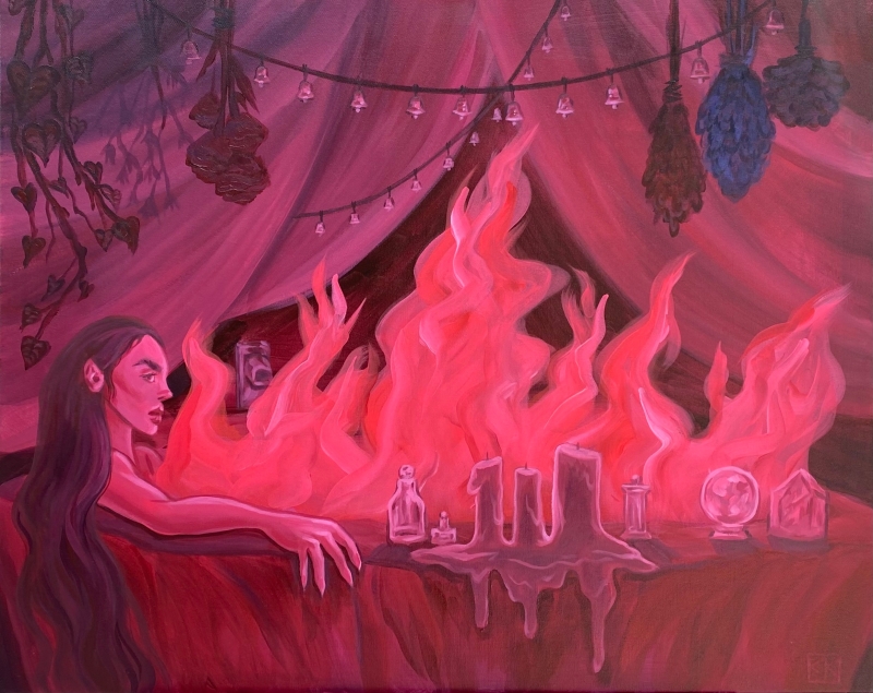 Hot Bath by artist Kylie McDonald